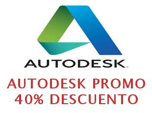 Códigos promocionales Autodesk, ahorra hasta 40%