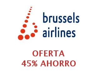 Códigos promocionales de Brussels Airlines 20% menos