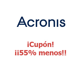 Códigos promocionales y cupones de Acronis 55% menos