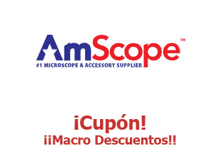 Código promocional AmScope hasta -20%
