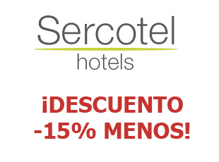 Código promocional Sercotel Hoteles 15% menos