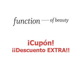Cupón descuento Function of Beauty -20%