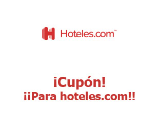 Cupones Hoteles.com hasta 55% menos