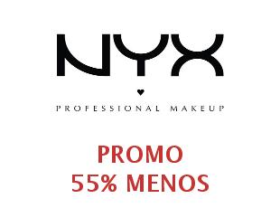 Descuentos NYX Cosmetics hasta 40% menos
