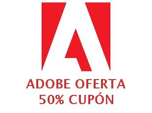 Cupón descuento Adobe hasta 30% menos