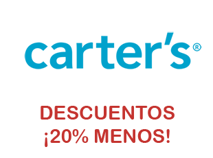 Cupones descuento Carter's, 20% de ahorro