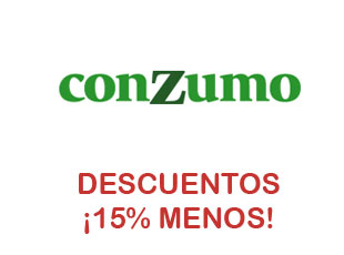 Código promocional 10% de conZumo