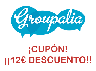 Código promocional 12 euros de Groupalia