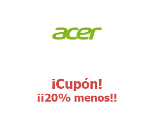 Códigos promocionales de Acer hasta -20%