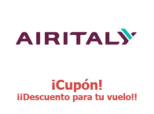 Códigos promocionales de Air Italy 20%