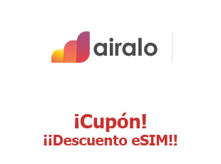 Descuentos Airalo hasta 20% menos