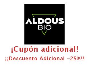Descuentos en Aldous Bio - Ahorra hasta 25%
