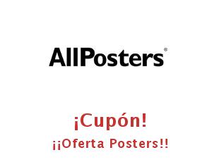 Ofertas promocionales de Allposters hasta 30% menos
