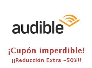Descuentos Audible: Ahorra Hasta 50%