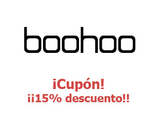 Códigos promocionales de Boohoo 15% menos