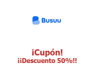 Código descuento Busuu hasta -50%