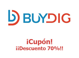Cupones de Buydig 70% menos