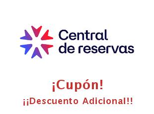 Cupón descuento Central de Reservas Central de Reservas: Ahorra 15% en Viajes y Hoteles