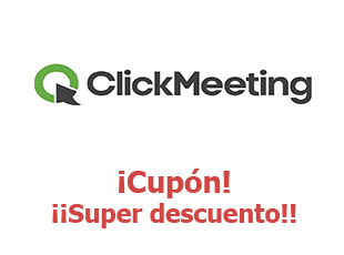 Códigos promocionales de Click Meeting -25%