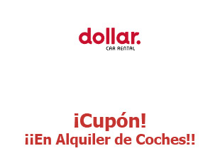 Cupones de Dollar Rental Car hasta 35% menos