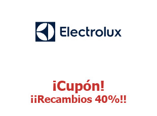 Cupón descuento Electrolux hasta -40%