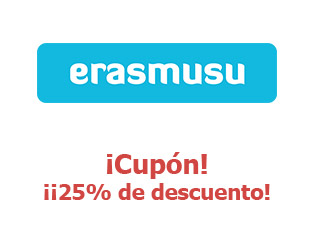 Código promocional Erasmusu hasta -25%