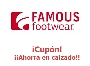 Cupón descuento Famous Footwear -20%