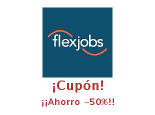 Ahorra con Códigos en FlexJobs - Hasta 50%