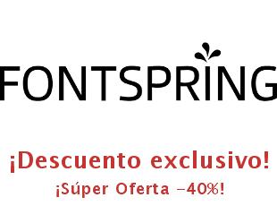 Ahorra en Fontspring con ofertas y descuentos de hasta 40%