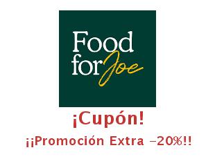 Descuento -20% en Food For Joe | Ahorra Ya