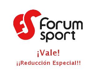 Código descuento Forum Sport hasta 30% menos