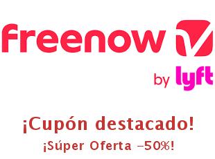 Ahorra en Free Now - Descuentos de hasta 50%