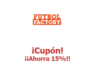 Cupones de Fútbol Factory hasta 20% menos