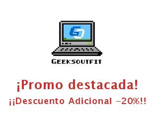 Descuentos Geeksoutfit - Ahorra hasta 20%