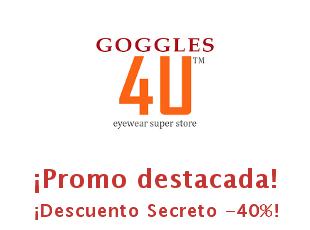 Ahorra hasta 40% en Goggles4u - Cupones y Descuentos