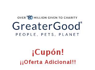 Código descuento GreaterGood hasta 30% menos