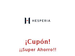 Cupones Hesperia hasta 30% menos