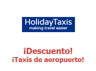 Códigos promocionales de Holiday Taxis 35% menos
