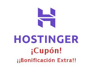 Cupón descuento Hostinger Descuentos Hostinger hasta 20% menos