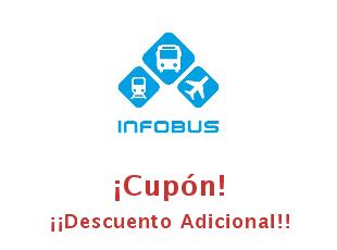 Cupones Infobus hasta 15% menos