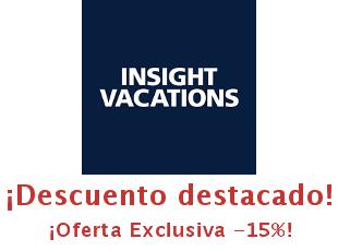 Ahorra 15% en Insight Vacations
