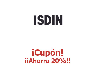 Códigos promocionales de ISDIN hasta -20%