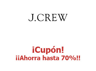 Cupón descuento J.Crew hasta 70% menos