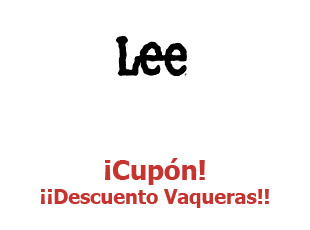 Cupón descuento Lee Jeans hasta 50% menos