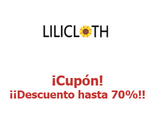 Cupones Lilicloth hasta 70% menos