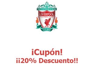 Código promocional Liverpool FC -20%