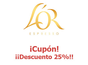 Cupones L'OR Espresso hasta -25%