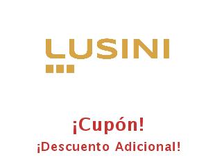 Disfruta de descuentos en LUSINI con nuestros cupones 