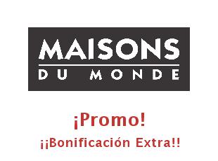 Cupón descuento Maisons du Monde Códigos promocionales de Maisons du Monde hasta -25%