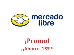 Cupón descuento Mercado Libre Códigos promocionales de Mercado Libre hasta 15%
